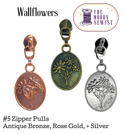 Wallflowers #5 Zipper Pulls