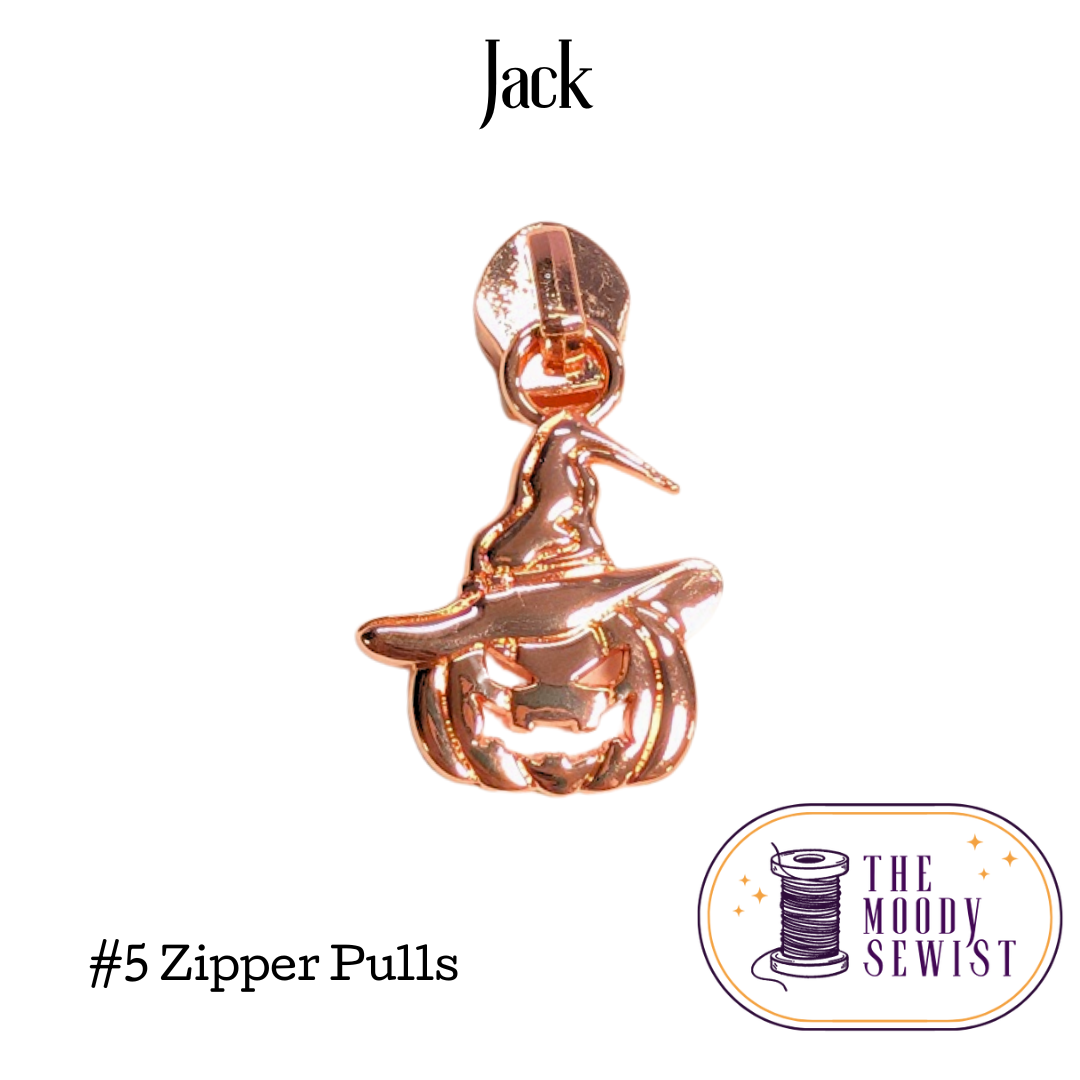 Jack #5 Zipper Pulls