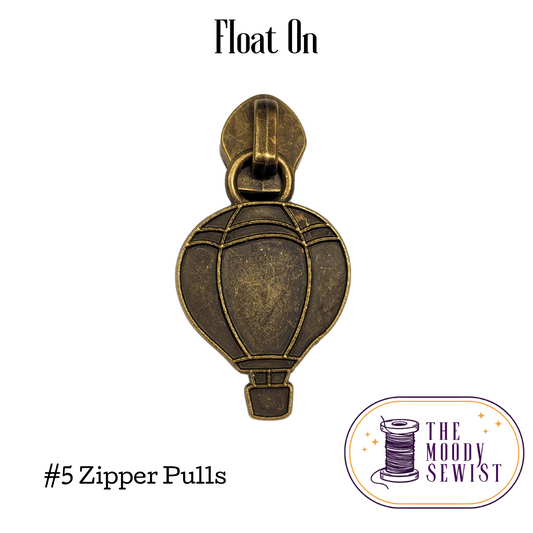 Float On #5 Zipper Pulls