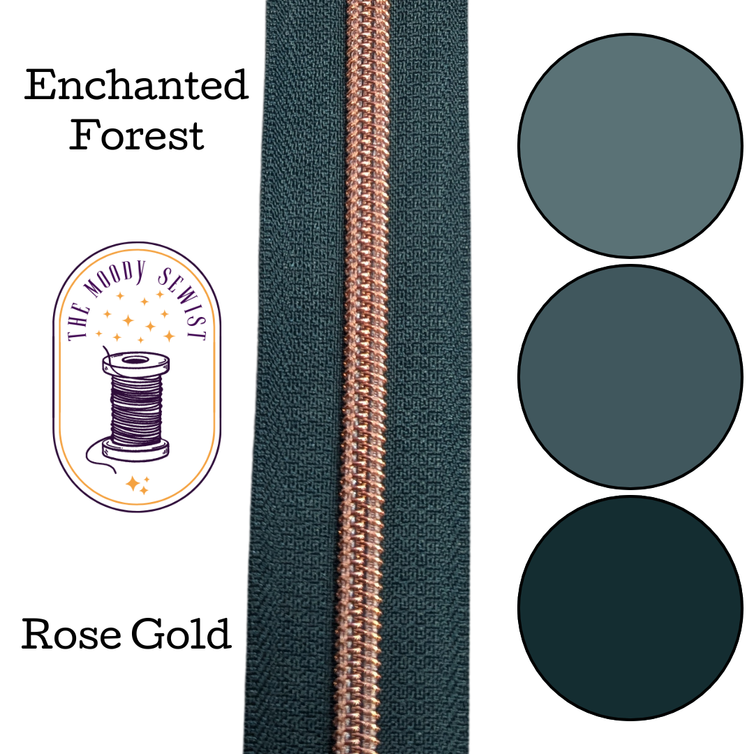 Enchanted Forest Zipper Tape