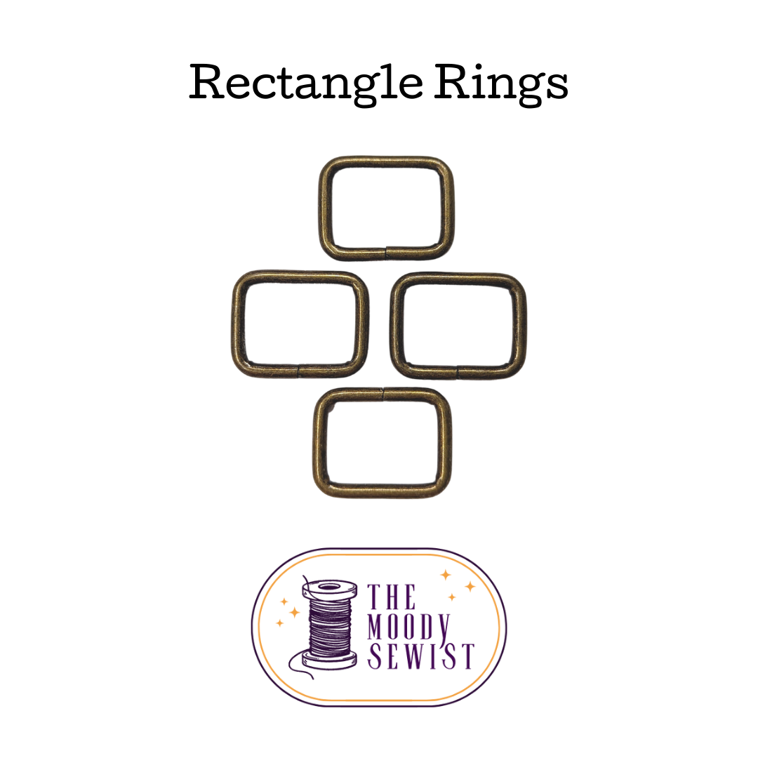 Chonky Rectangle Rings 2 pack