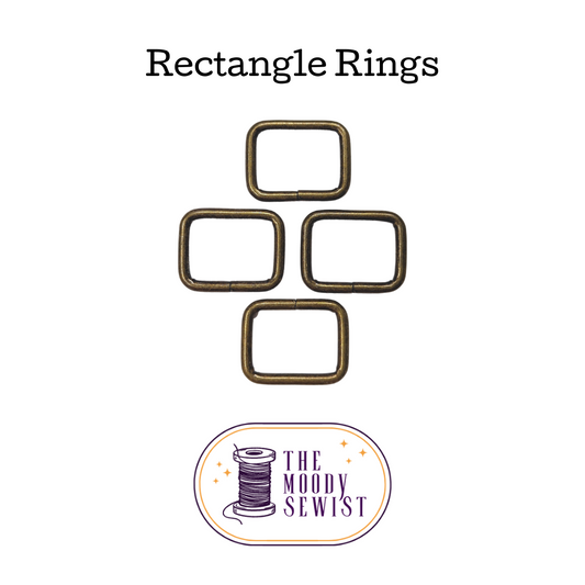 Chonky Rectangle Rings 2 pack